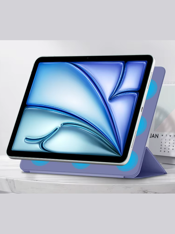 Hülle mit magnetischer Halterung Lila