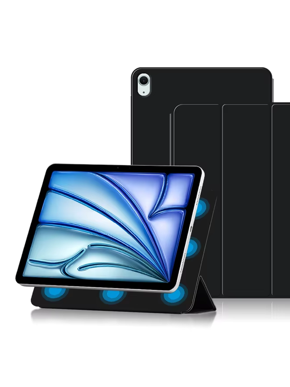 Hülle mit magnetischer Halterung Schwarz