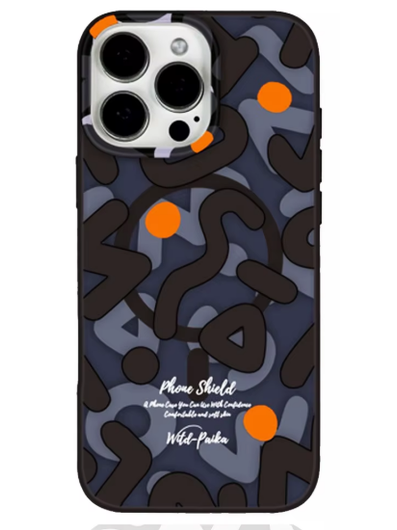 MagSafe Case Grafitti Schwarz