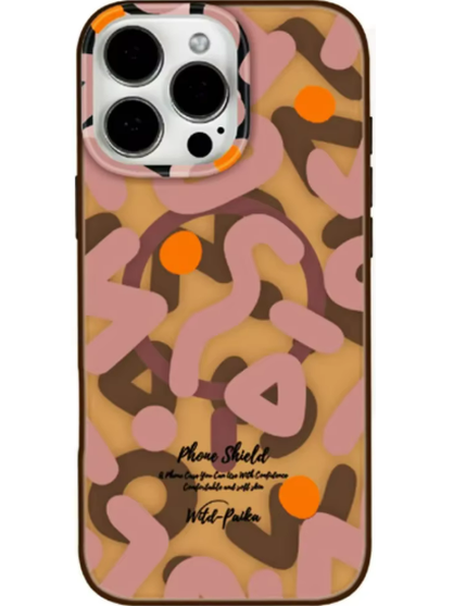 MagSafe Case Grafitti Braun