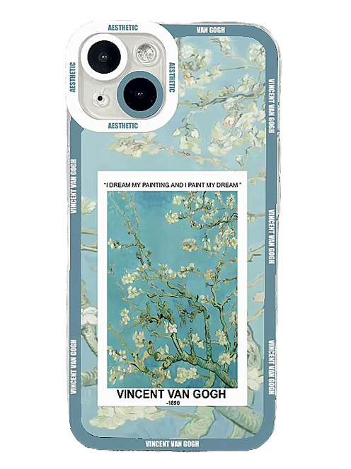 Van Gogh - Mandelbaum in Blüte (Exponatbeschriftung)