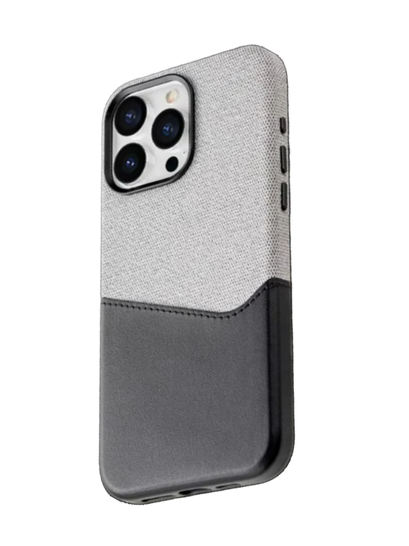 Kartenhalter Case Schwarz-Grau