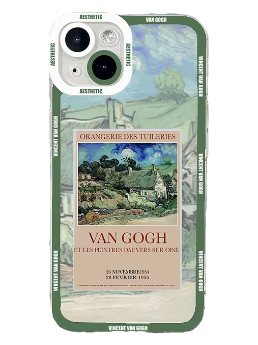 Van Gogh - Haus mit Strohdecke (Exponatbeschriftung)