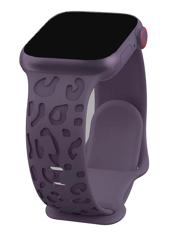 Leopard Silikon Armband - in verschiedenen Farben