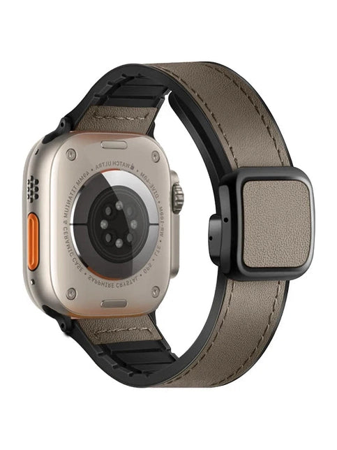 Leder Armband mit Magnet-Klipp Verschluss in verschiedenen Farben