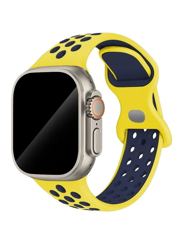 Silikon Sportarmband (Doppelschlaufen-Verschluss) - in verschiedenen Farben