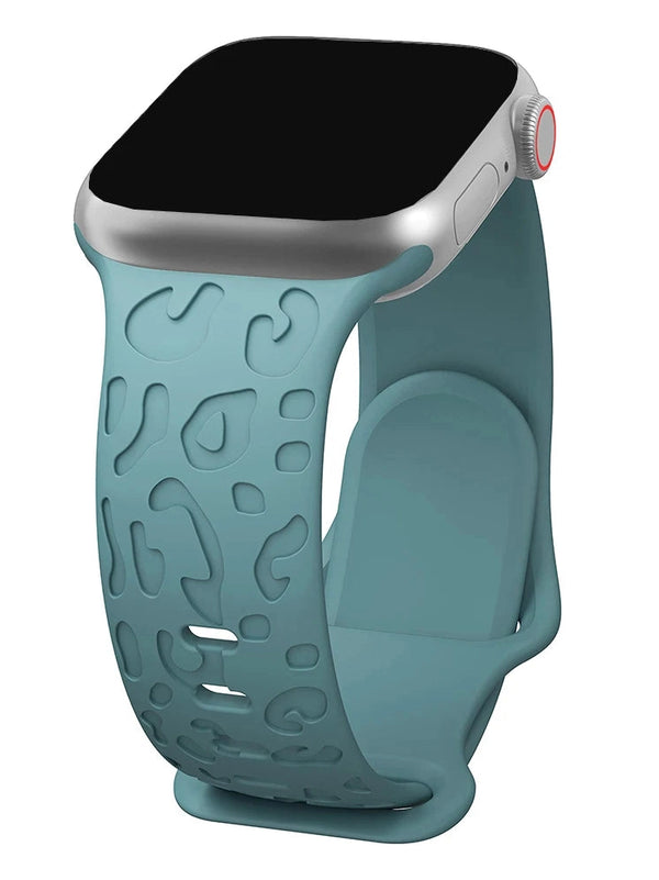 Leopard Silikon Armband - in verschiedenen Farben