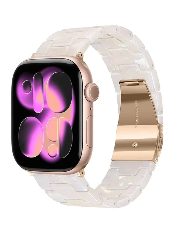 "Aurora Resin" Gliederarmband für Apple Watch