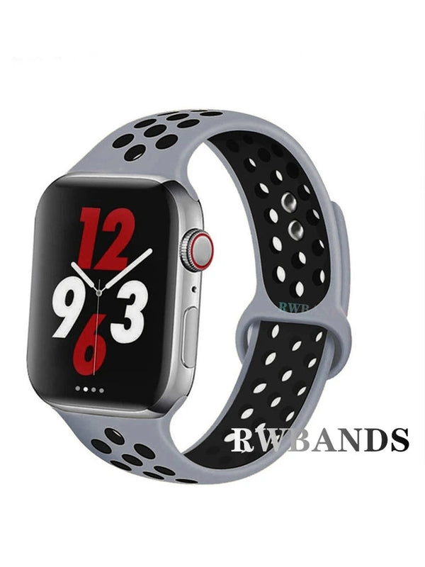 Silikon Sportarmband (Einzelschlaufen-Verschluss) - in verschiedenen Farben