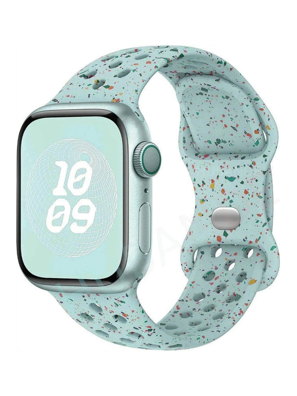 Silikon Sportarmband (Doppelschlaufen-Verschluss) - in verschiedenen Farben