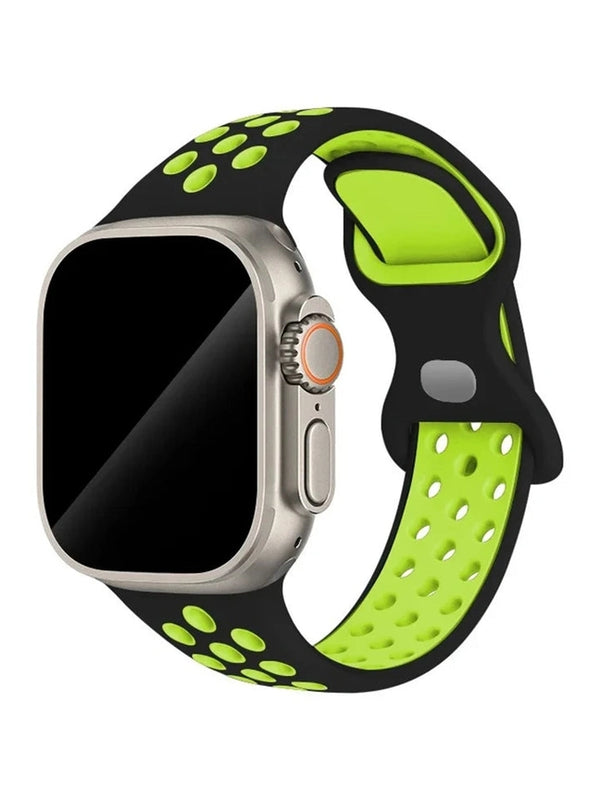 Silikon Sportarmband (Doppelschlaufen-Verschluss) - in verschiedenen Farben