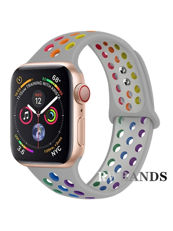 Silikon Sportarmband (Einzelschlaufen-Verschluss) - in verschiedenen Farben