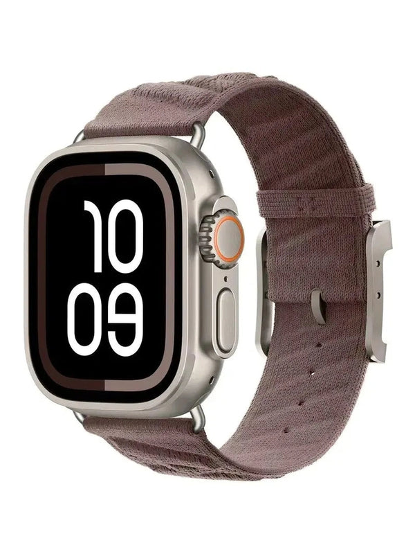 "Waves" Armband aus gewebten Nylonstrick