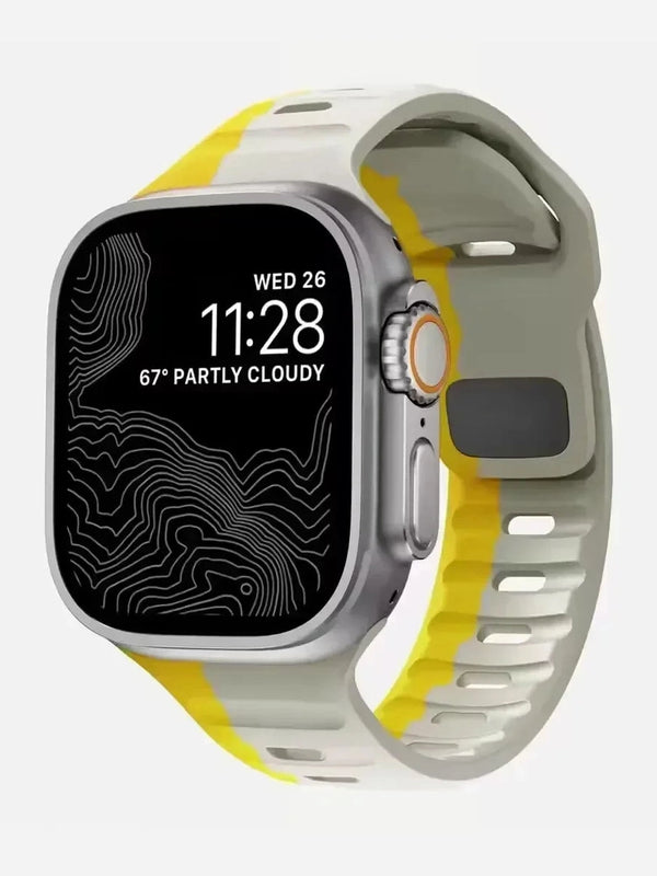 "Hiking" - Silikon AppleWatch Armband