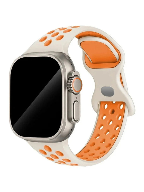 Silikon Sportarmband (Doppelschlaufen-Verschluss) - in verschiedenen Farben