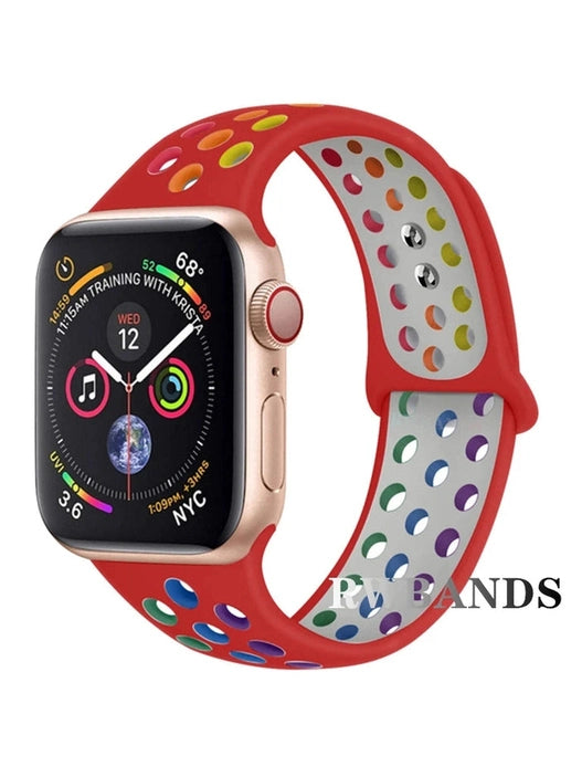 Silikon Sportarmband (Einzelschlaufen-Verschluss) - in verschiedenen Farben