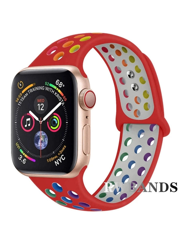 Silikon Sportarmband (Einzelschlaufen-Verschluss) - in verschiedenen Farben (Kopie)