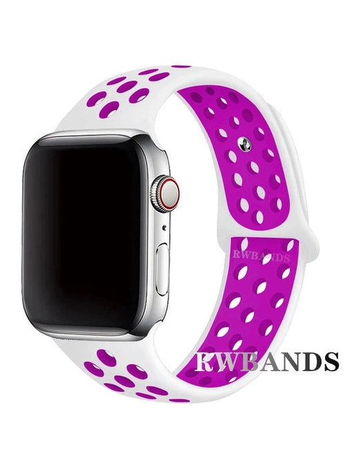 Silikon Sportarmband (Einzelschlaufen-Verschluss) - in verschiedenen Farben