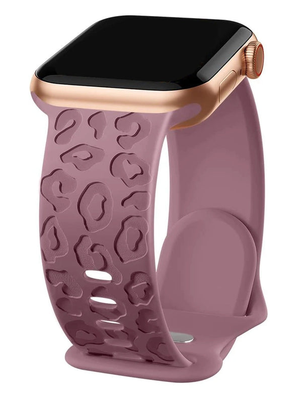 Leopard Silikon Armband - in verschiedenen Farben