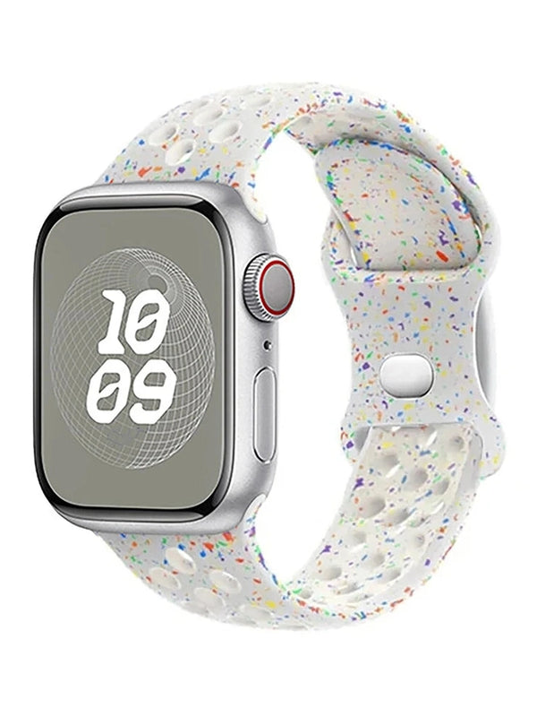 Silikon Sportarmband (Doppelschlaufen-Verschluss) - in verschiedenen Farben