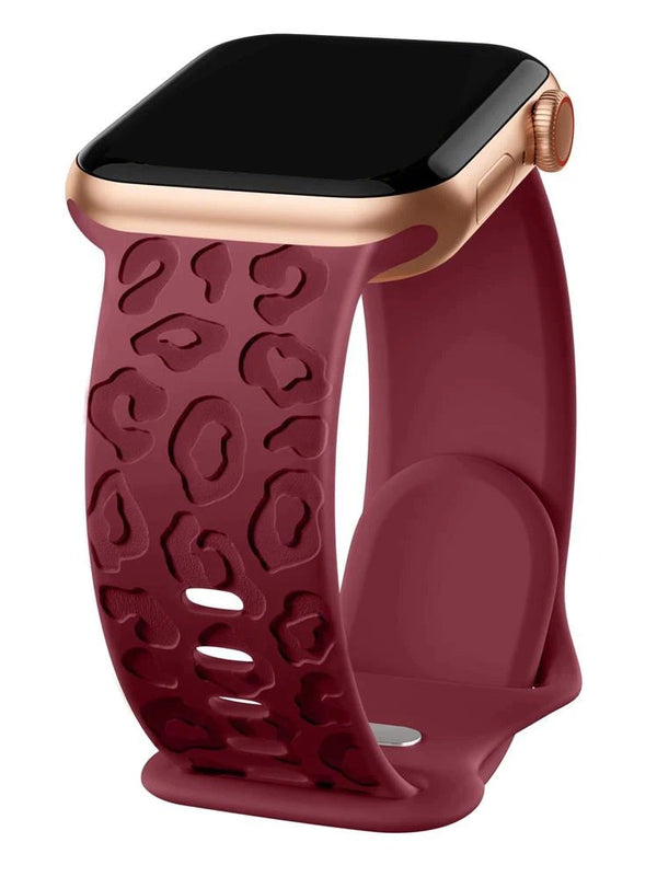 Leopard Silikon Armband - in verschiedenen Farben