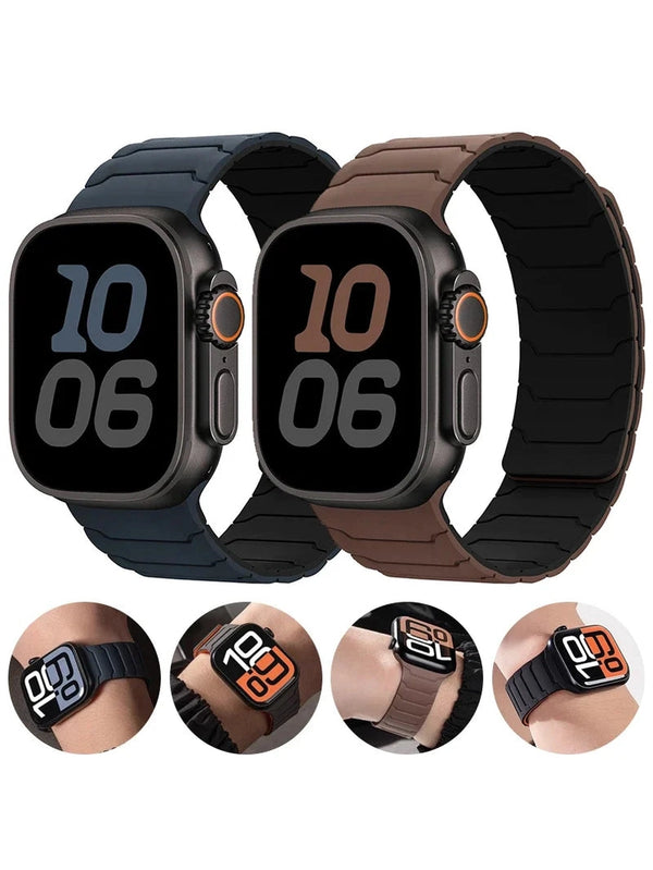 "Accurate“ Magnetisches Silikon Armband in vielen Farben