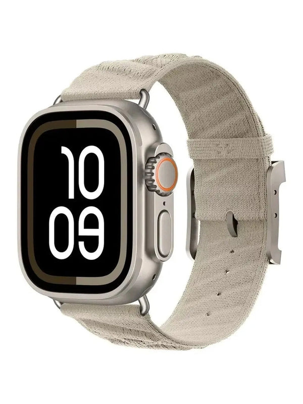 "Waves" Armband aus gewebten Nylonstrick