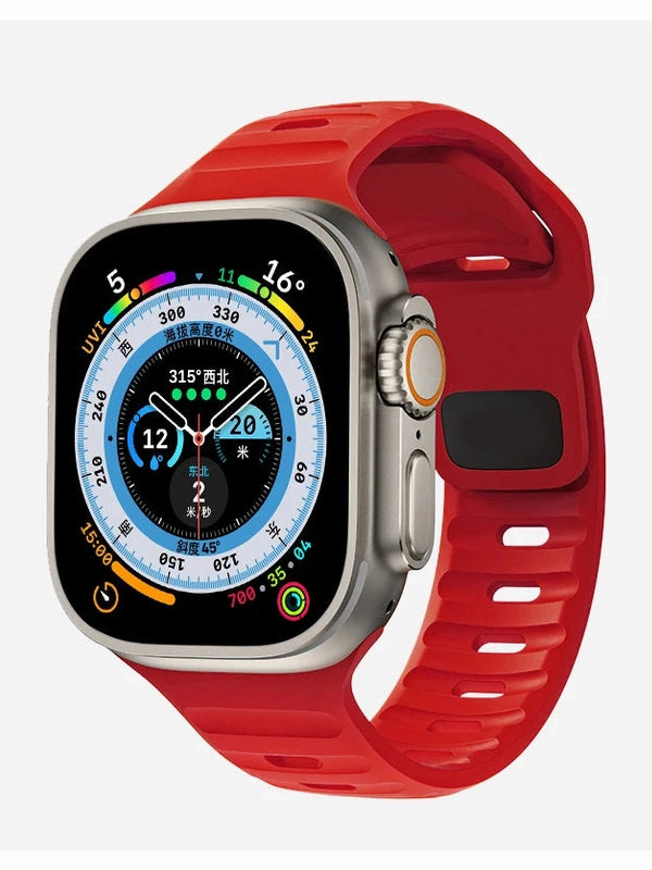 Robustes Silikon Sport Armband - in verschiedenen Farben