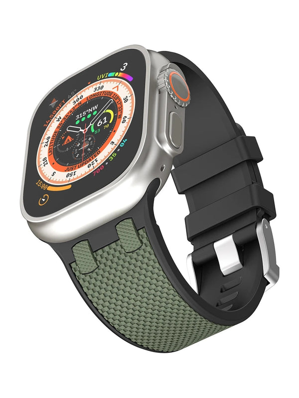 Silikon Armband mit Breitdornschließe - in verschiedenen Farben