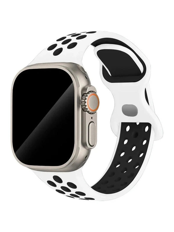 Silikon Sportarmband (Doppelschlaufen-Verschluss) - in verschiedenen Farben