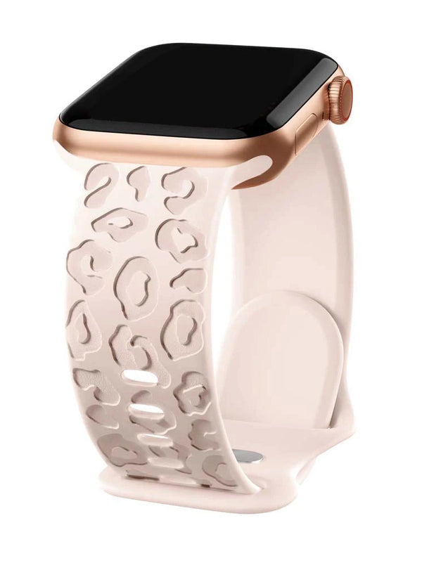 Leopard Silikon Armband - in verschiedenen Farben