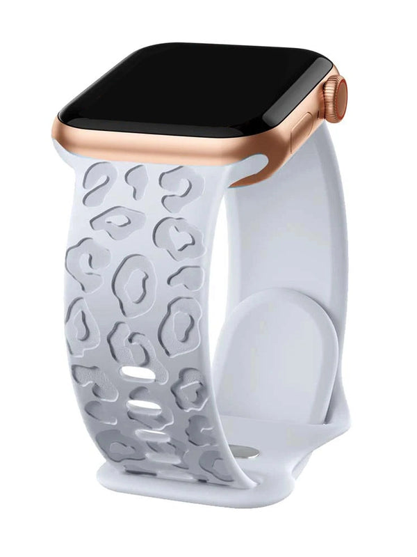 Leopard Silikon Armband - in verschiedenen Farben