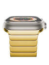 Edelstahl Apple Watch Armband im Titan Look in verschiedenen Farben