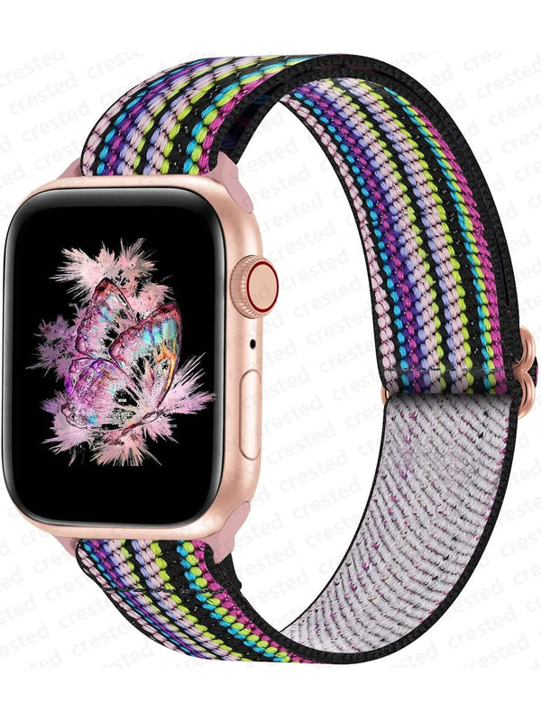 Nylon Style Apple Watch Armband in vielen Farben