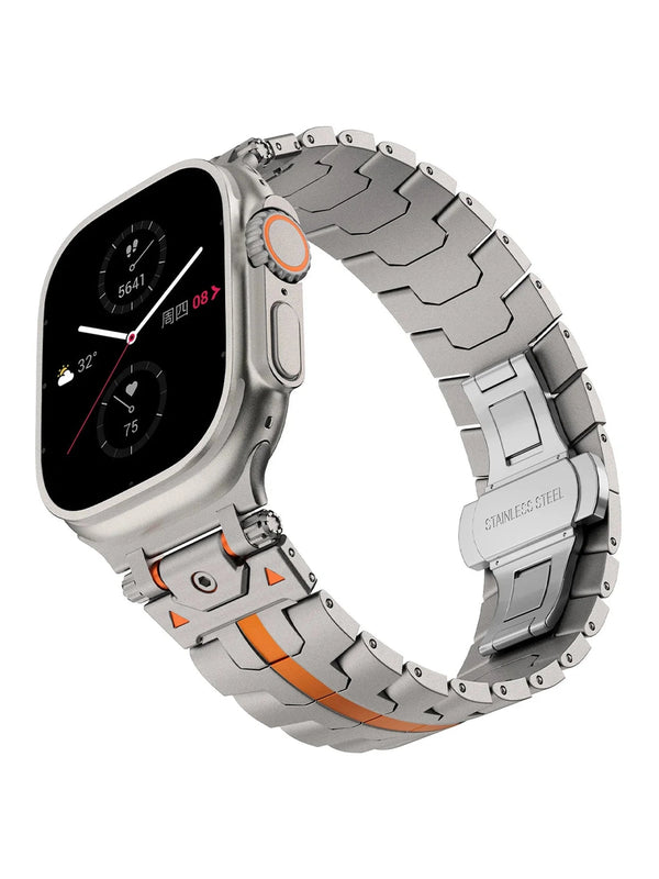 "Iron Man" Apple Watch Edelstahl Armband