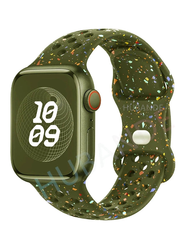 Silikon Sportarmband (Doppelschlaufen-Verschluss) - in verschiedenen Farben