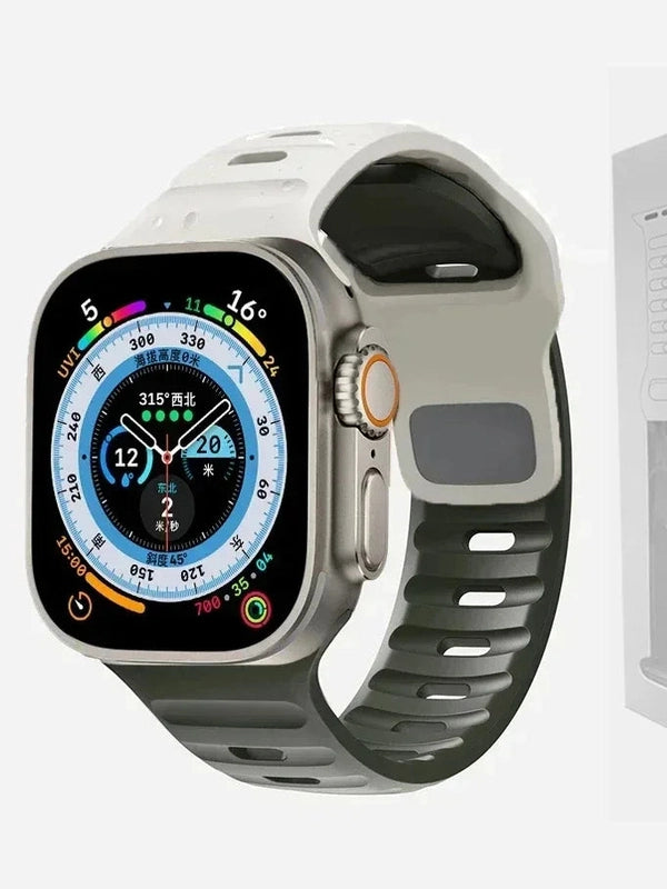 "Hiking" - Silikon AppleWatch Armband