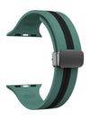"Biker“ Silikon Armband mit Magnetverschluss in vielen Farben