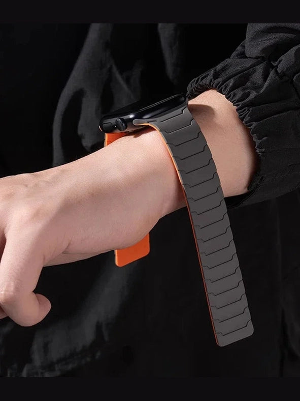 "Accurate“ Magnetisches Silikon Armband in vielen Farben