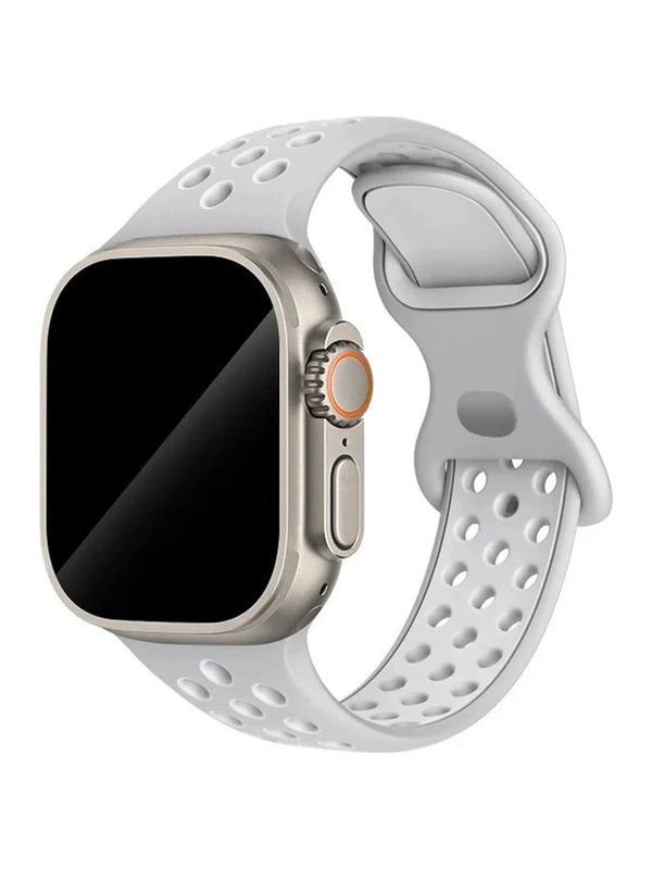 Silikon Sportarmband (Doppelschlaufen-Verschluss) - in verschiedenen Farben