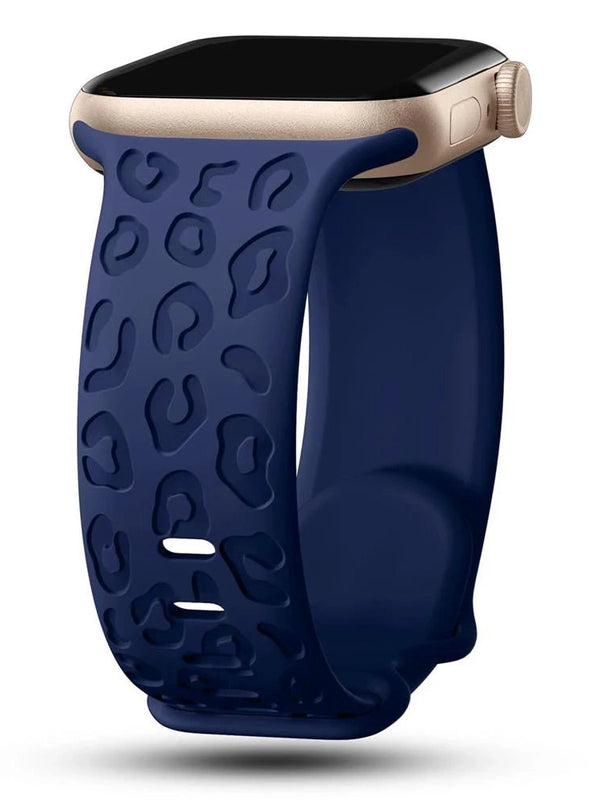 Leopard Silikon Armband - in verschiedenen Farben