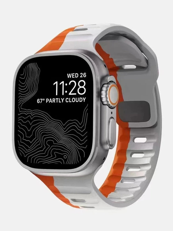 "Hiking" - Silikon AppleWatch Armband