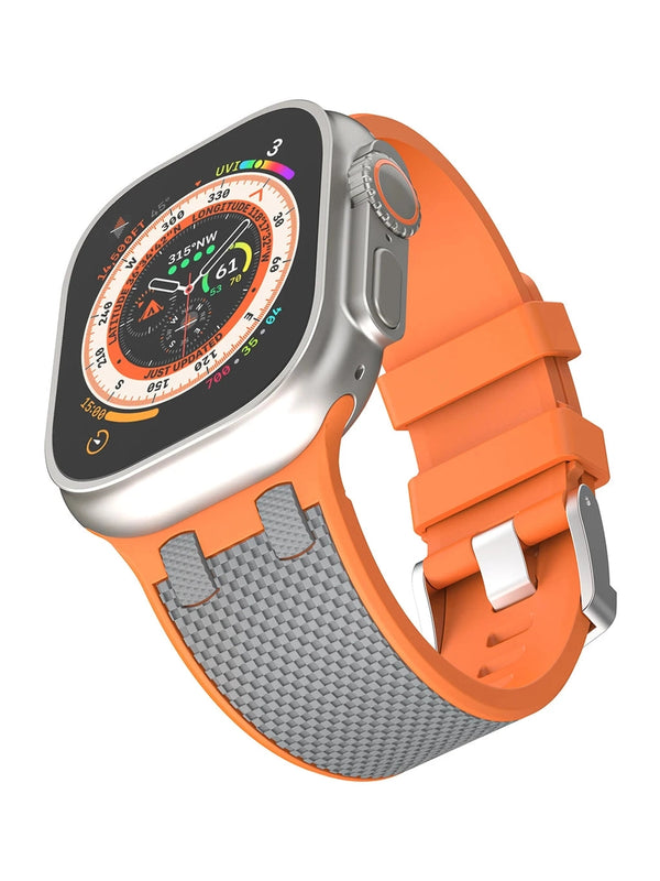 Silikon Armband mit Breitdornschließe - in verschiedenen Farben