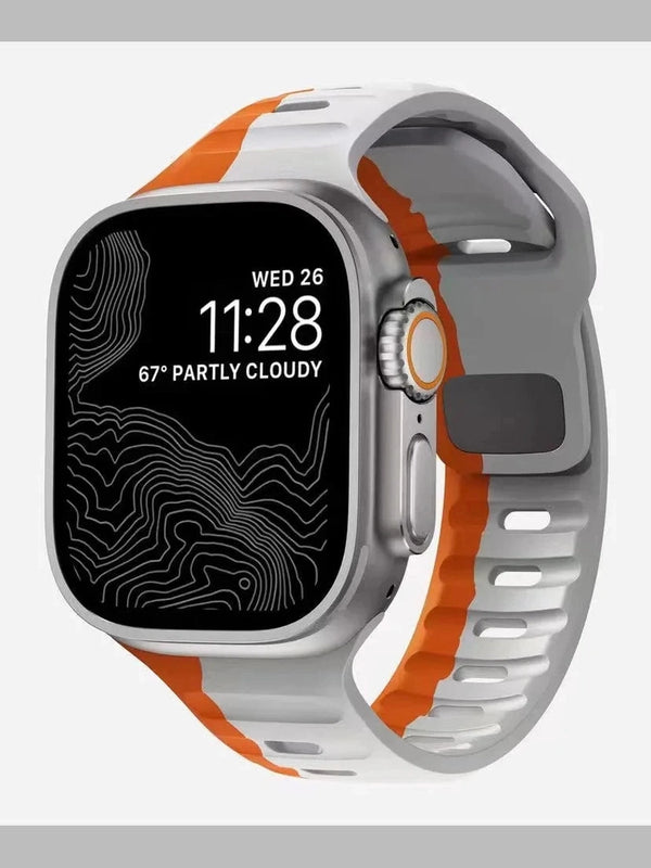 Robustes Silikon Sport Armband - in verschiedenen Farben