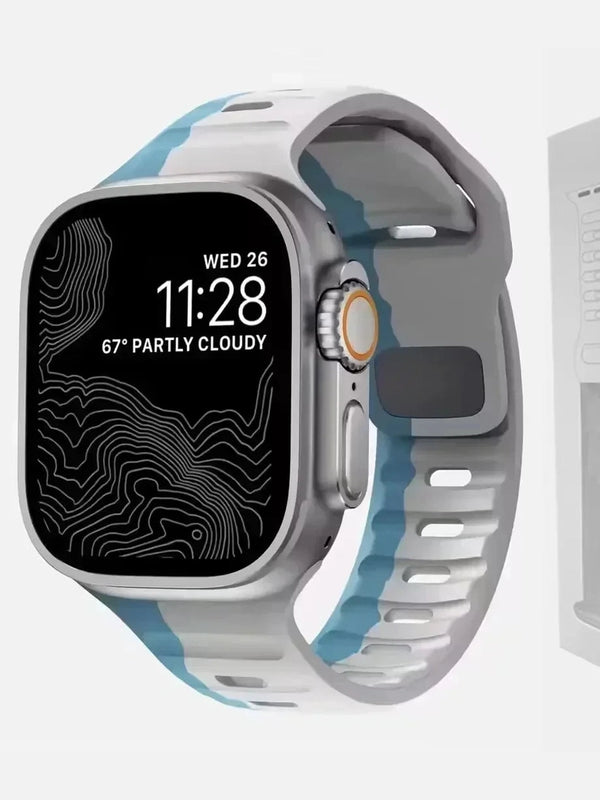 "Hiking" - Silikon AppleWatch Armband