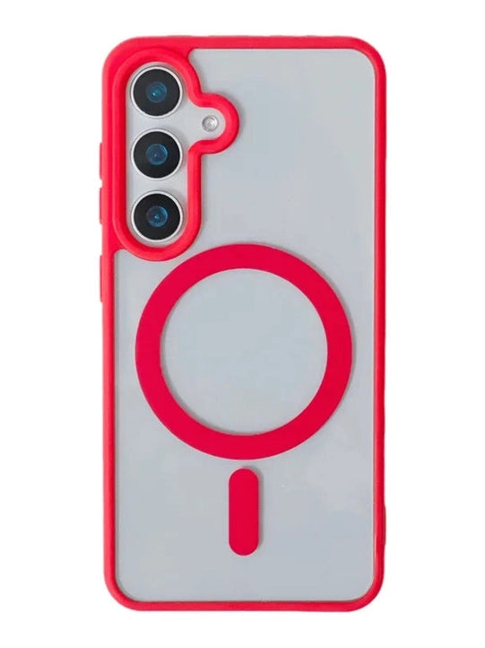 Transparentes MagSafe Case Rot