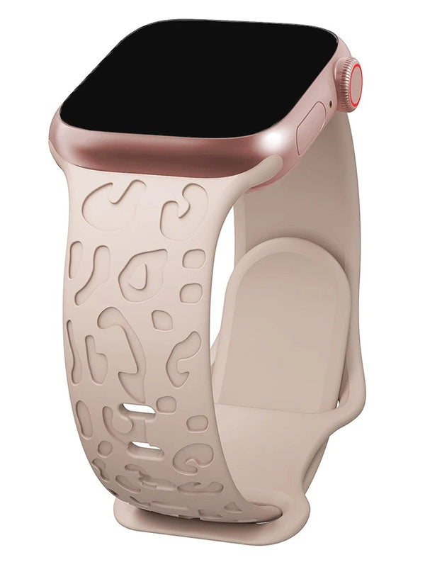 Leopard Silikon Armband - in verschiedenen Farben