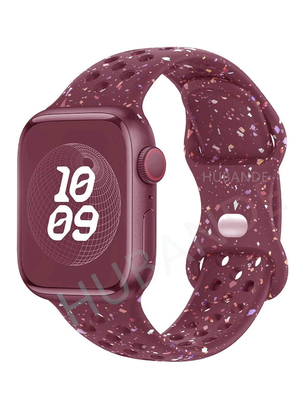 Silikon Sportarmband (Doppelschlaufen-Verschluss) - in verschiedenen Farben