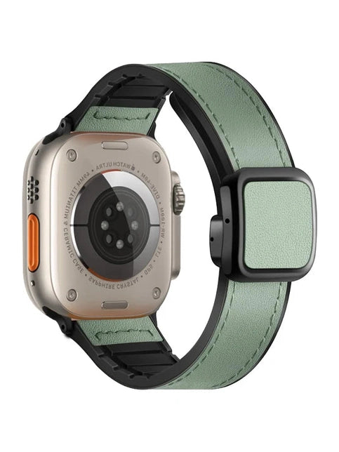 Leder Armband mit Magnet-Klipp Verschluss in verschiedenen Farben