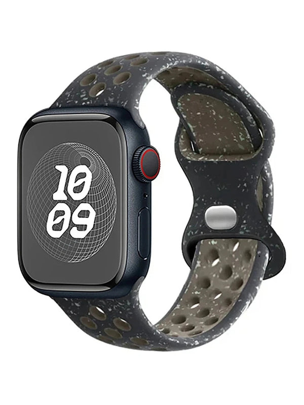 Silikon Sportarmband (Doppelschlaufen-Verschluss) - in verschiedenen Farben